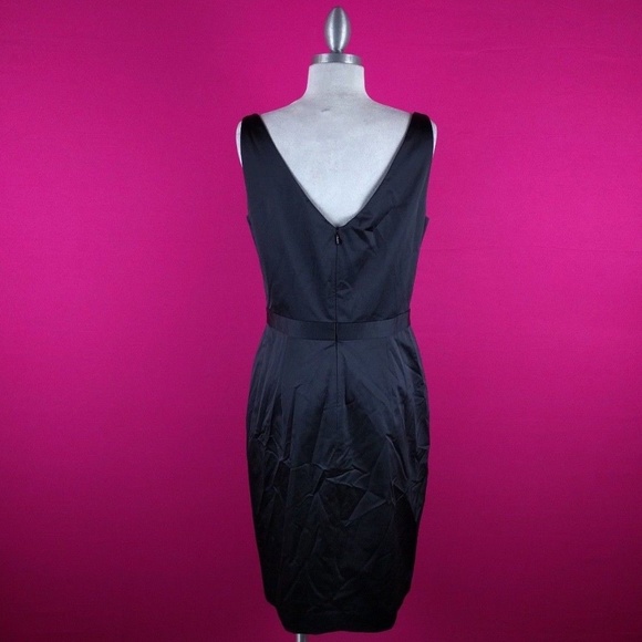 @ Ann Taylor sz 6 Dress Career Black Sheath - Picture 3 of 6